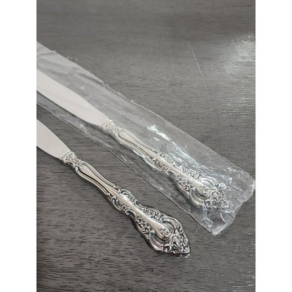 2 Oneida Brahms Hollow Handle Dinner Knife 9" Community stainless flatware - Picture 3 of 6